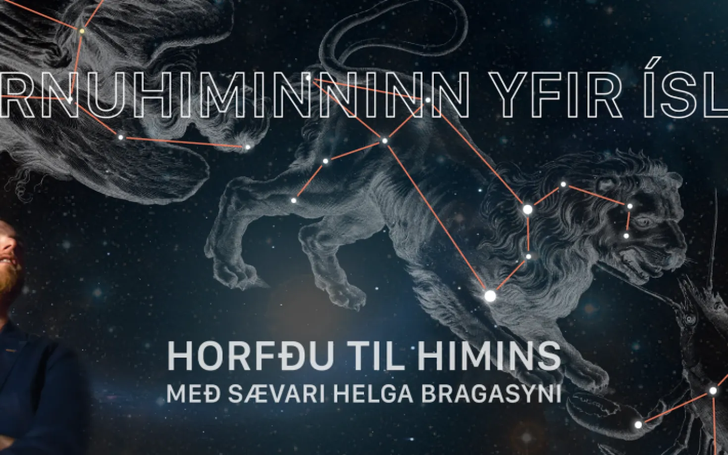 Horfðu til himins - Friday night with the stars