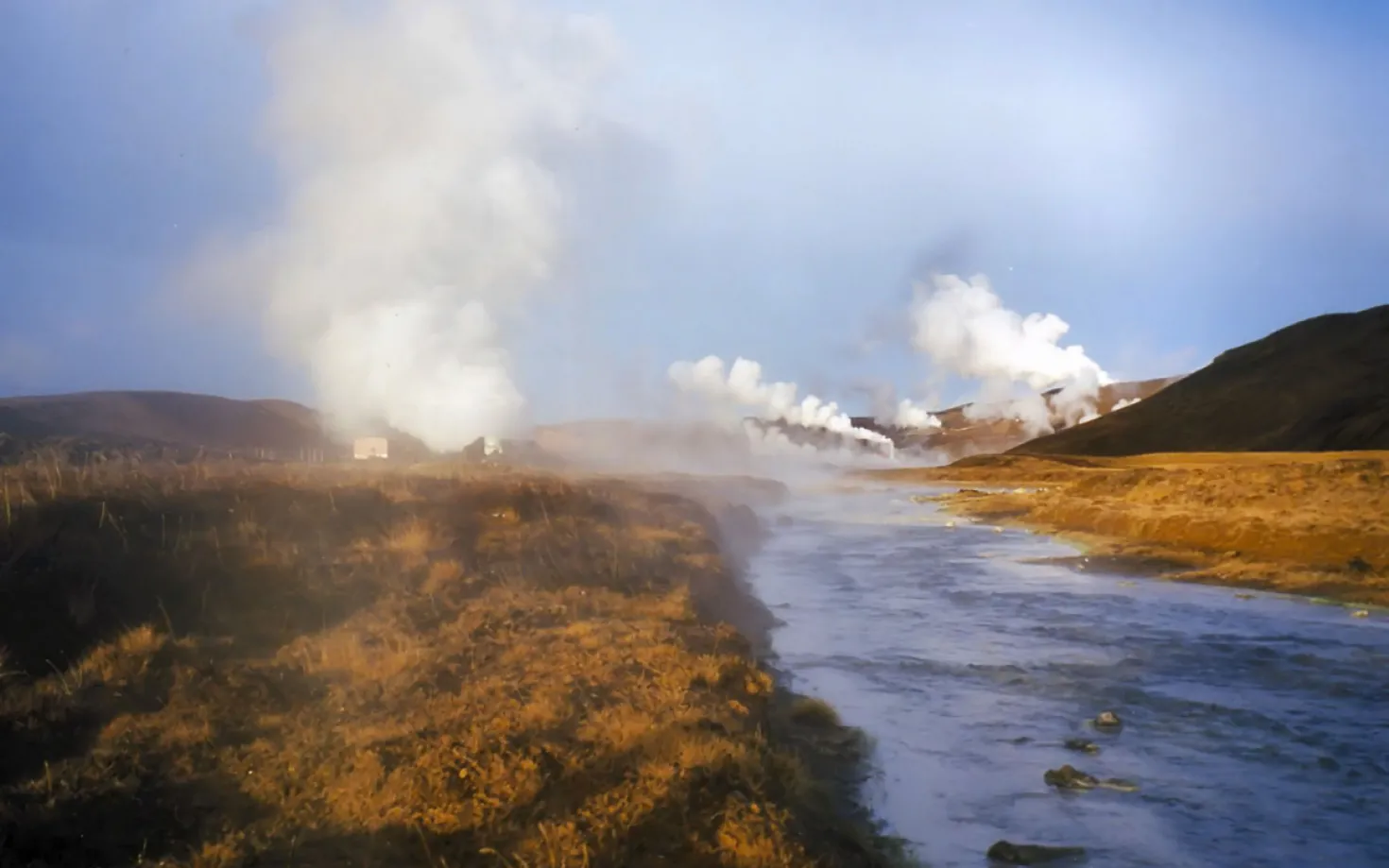 Steam in Krafla