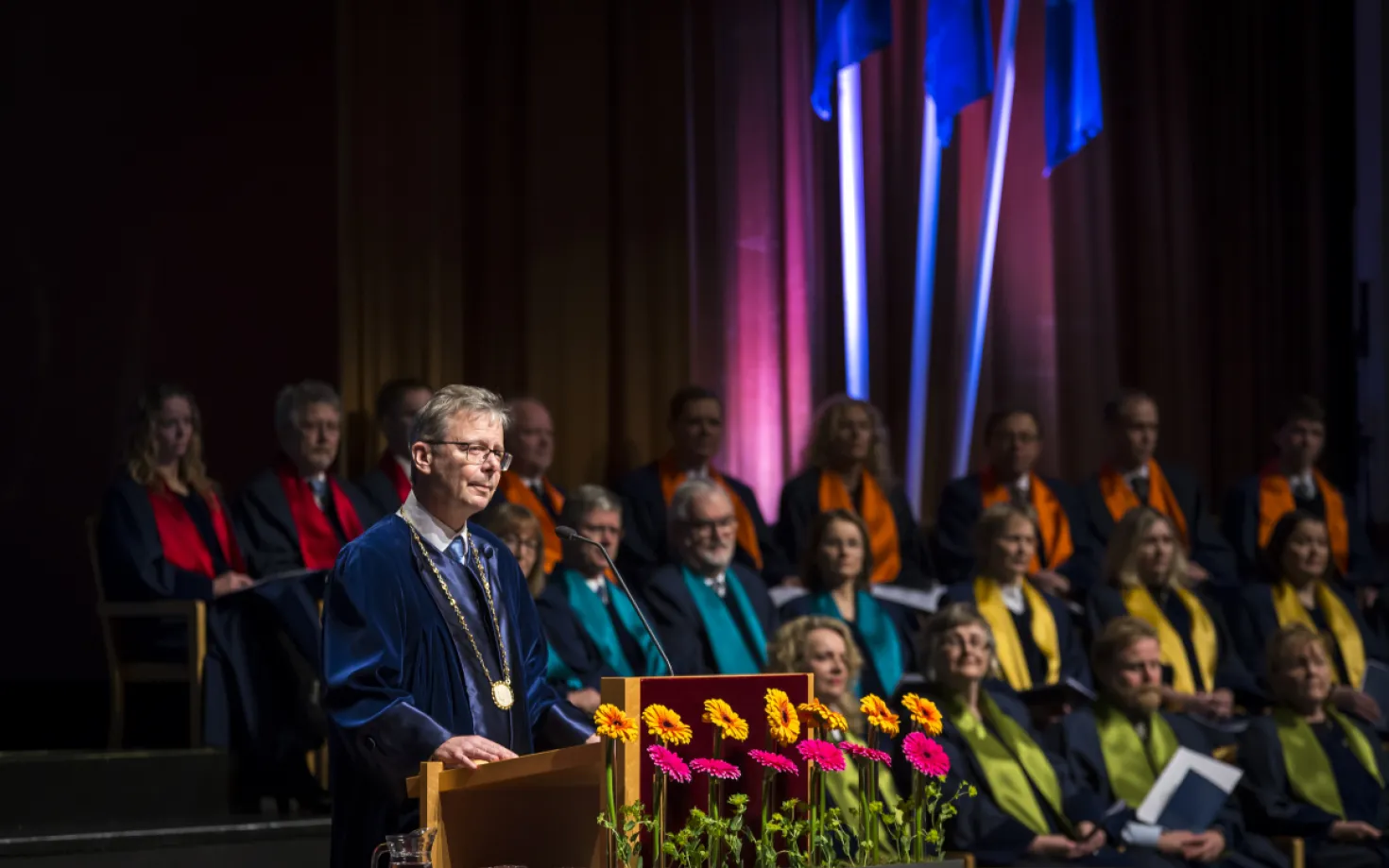 Graduation ceremony at University of Iceland