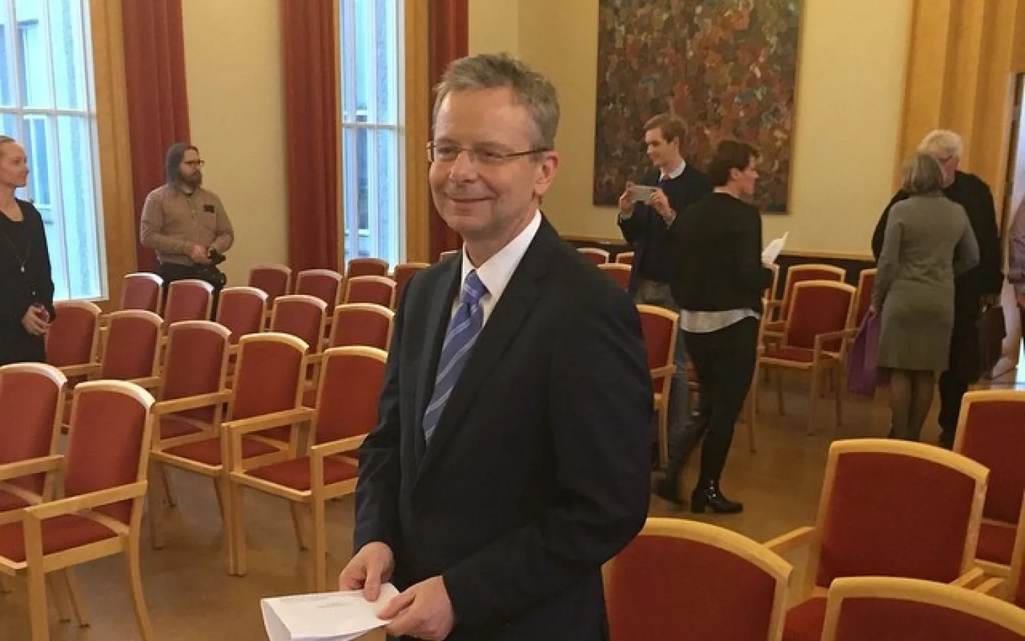 Jón Atli Benediktsson, newly elected rector of University of Iceland 2015