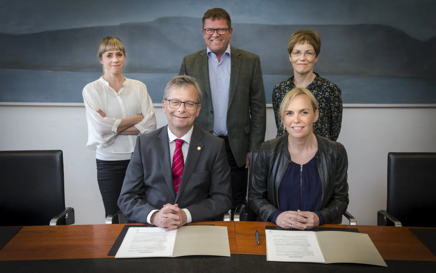 Jón Atli Benediktsson, Stefanía G. Halldórsdóttir, Einar Mäntylä, Guðbjörg Linda Rafnsdóttir