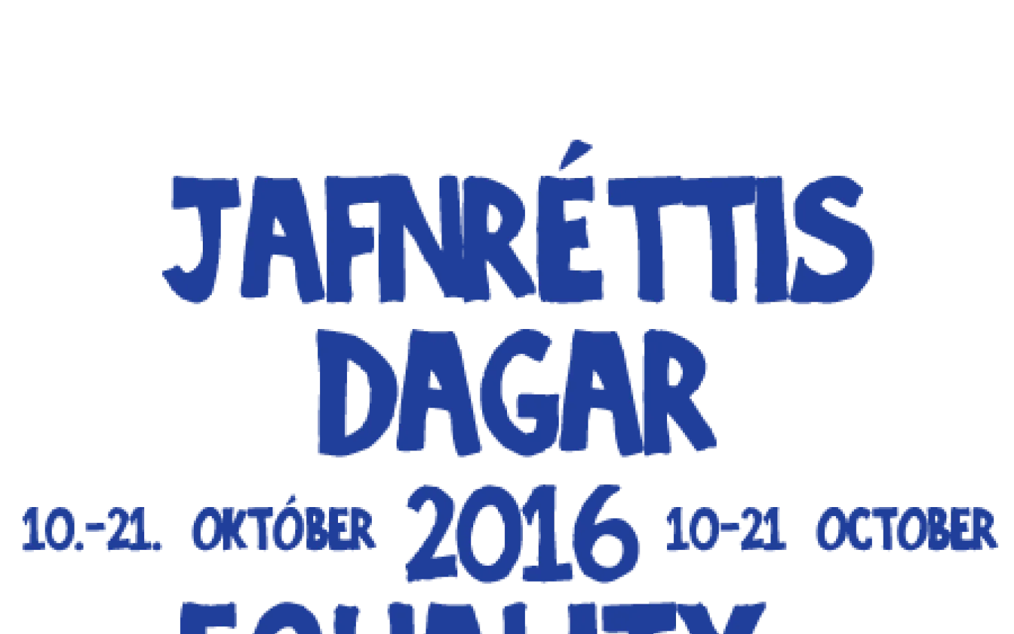 Equality days 2016