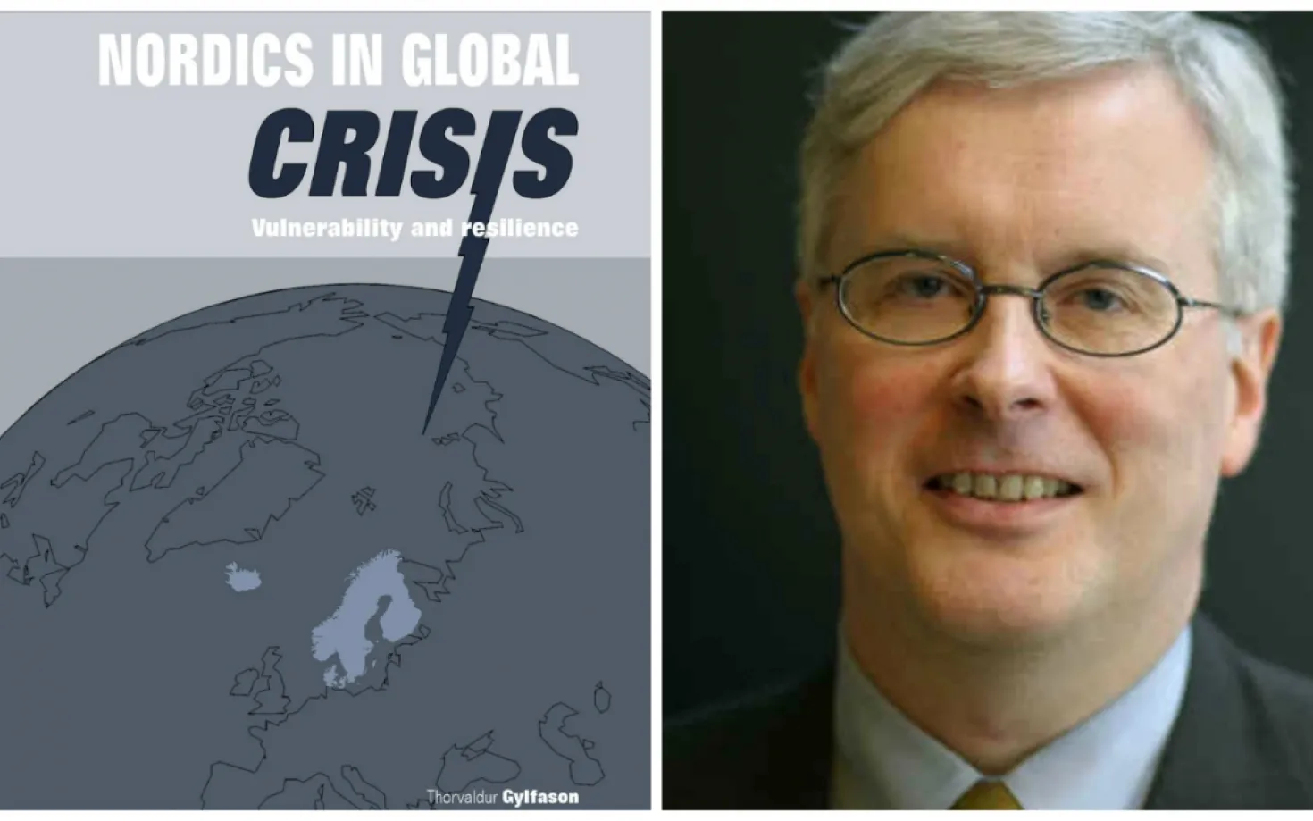 Þorvaldur Gylfason, Book cover of Nordics in global crisis