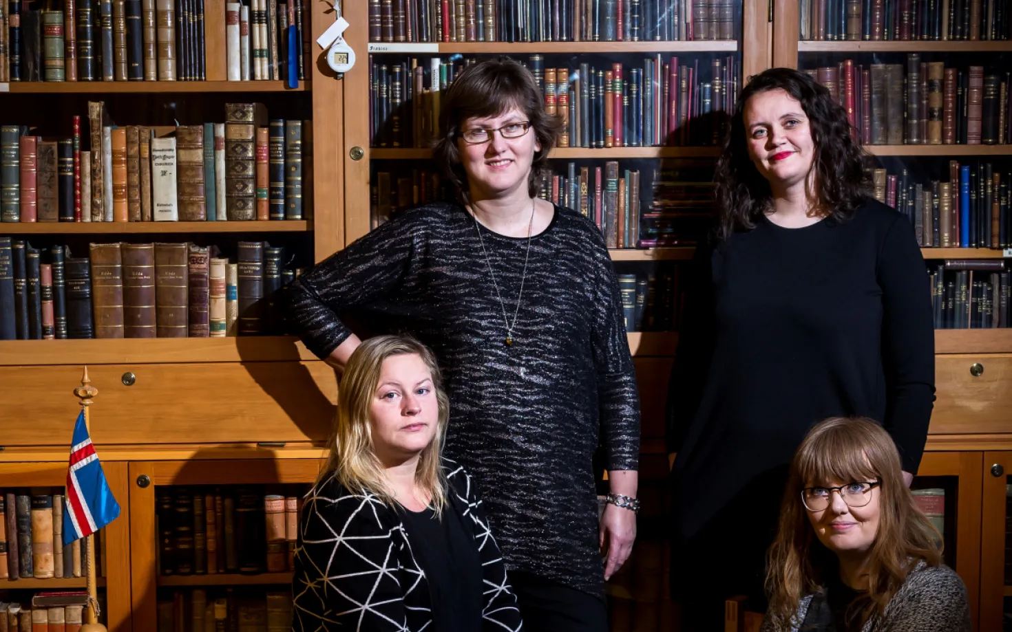 Ólöf Magnúsdóttir, Svanhvít Tryggvadóttir, Sólrún Ingvadóttir, and Kristín Mjöll Jakobsdóttir