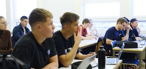 Students at the University of Iceland