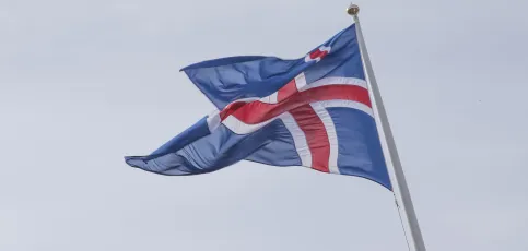 Icelandic flag