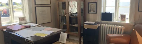 Exhibition space dedicated to linguist Stefán Einarsson