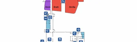 Stakkahlíð, floor plan, 1st floor