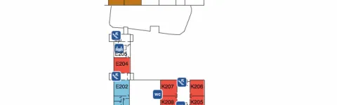 Stakkahlíð, floor plan, 2nd floor