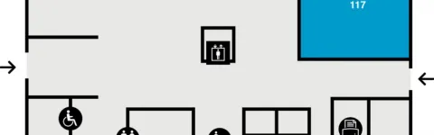 Tæknigarður, floor plan, 1st floor