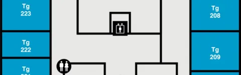 Tæknigarður, floor plan, 2nd floor