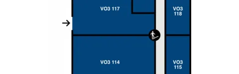 VR-III, floor plan, 1st floor