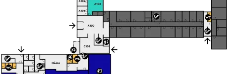 Eirberg, Floor plan, 1st Floor