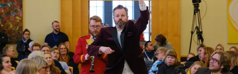 uppskeruhátíð römpum upp Ísland