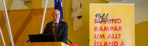 uppskeruhátíð römpum upp Ísland