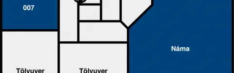 Endurmenntun, Continuing education - Floor plan, basement
