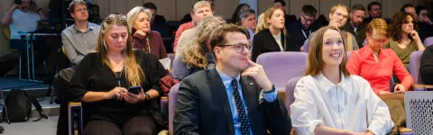 Guests at the opening