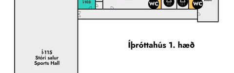 Universyty Gym, 1st floor