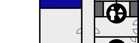 Saga, floor plan, north