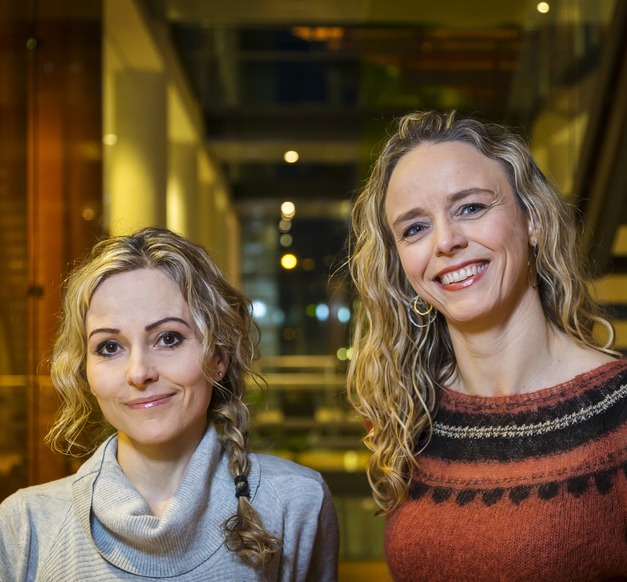 Sigrún Þorsteinsdóttir and Anna Sigríður Ólafsdóttir