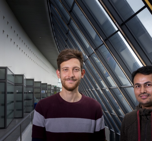 Ravindra Thapa and Diego Bizenhofer Ravindra Thapa and Diego Bizenhofer