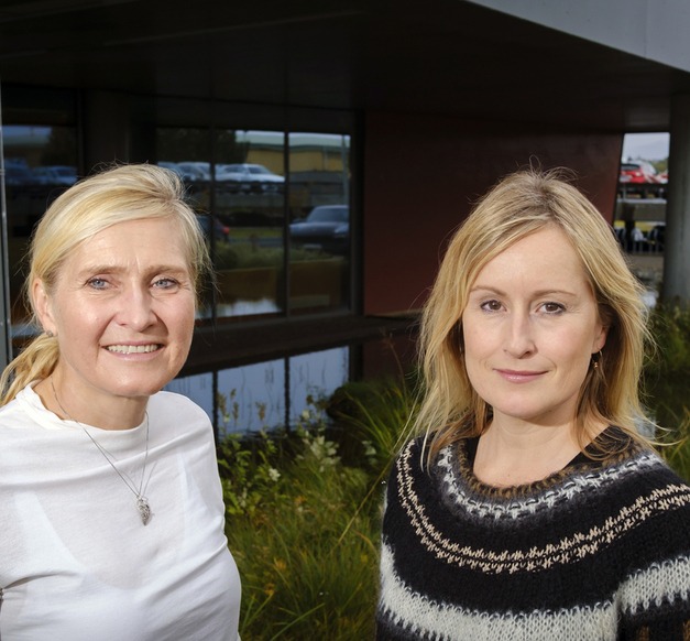 Hrönn Harðardóttir and Unnur Anna Valdimarsdóttir