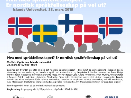 Hva med språkfellesskapet? Er nordisk språkfellesskap på vei ut?