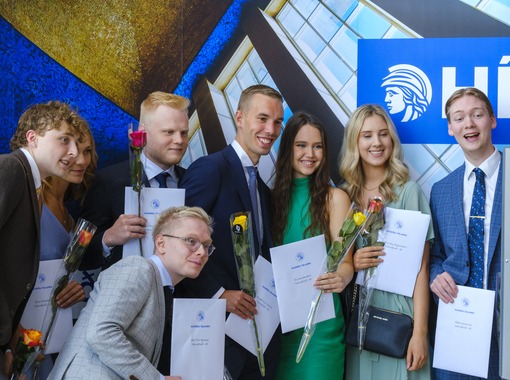 Graduation from the University of Iceland
