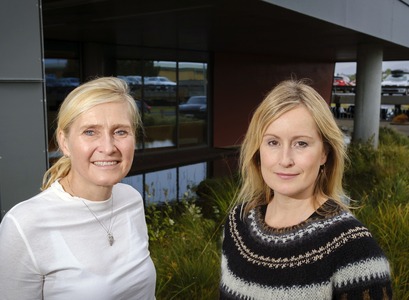 Hrönn Harðardóttir and Unnur Anna Valdimarsdóttir