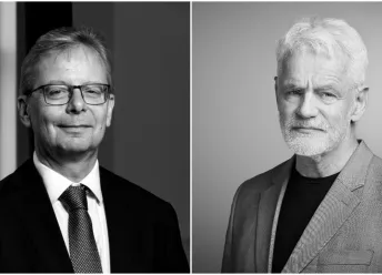 Jón Atli Benediktsson and Kári Stefánsson