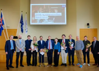 verðlaunahafar nýsköpunarverðlauna