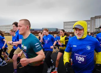 Runner in the University Run