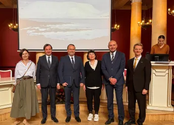 From the opening of the conference in Vilnius.