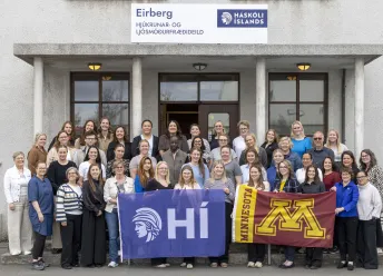 Participants in the course.