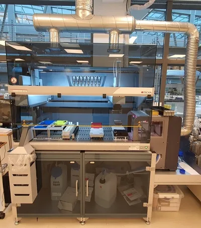Tecan EVO 150 + Resolvex A200 Robot