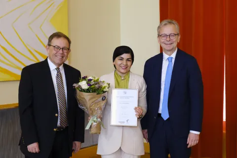 Kristinn Andersen, Nasim Saber and Jón Atli Benediktsson