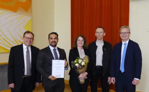Kristinn Andersen, Angel Andres Castro Ruiz, Sigríður Guðrún Suman, Gissur Örlygsson and Jón Atli Benediktsson