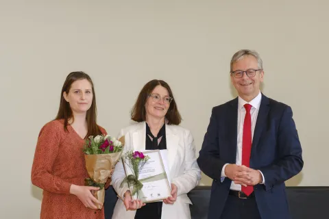 Hafdís Inga Ingvarsdóttir, Sigríður Suman and Jón Atli Benediktsson.