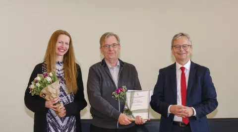 Anna Helga Jónsdóttir, Gunnar Stefánsson and Jón Atli Benediktsson