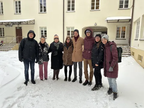 Simonas Šabanovas, Foteini Papadopoulou, Auguste Taruskaite, Nina Vombergar, Žemartas Budrys, Tautvydas Bokmota, Sigurbjörg Jóhannesdóttir, Karolina Levanaitė
