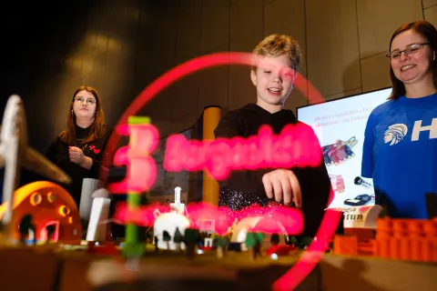 The University of Iceland’s area in Silfurberg on Saturday will be buzzing with activity, offering visitors the chance to explore diverse projects and technological innovations across multiple disciplines. image Kristinn Ingvarsson