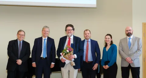 Prize recipients in the category society