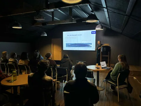 From the BLUeDNA symposium at the Húsavík Whale Museum.