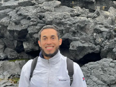 Mohammed Hamdallah, a doctoral student at the University of Iceland.