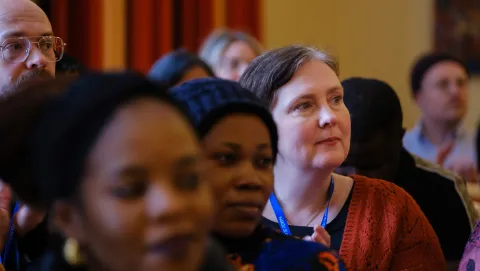 Guasts at the meeting.