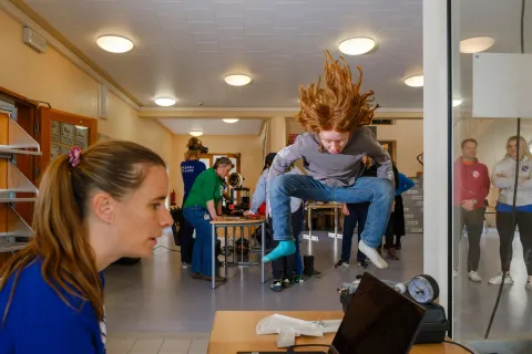 From an event held by the University Knowledge Train