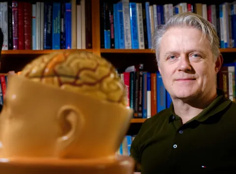 Árni Kristjánsson, professor at the Faculty of Psychology.