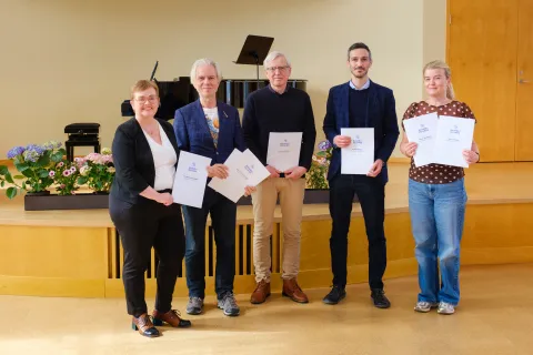 Academics who received a grant from the Watanabe Trust Fund.