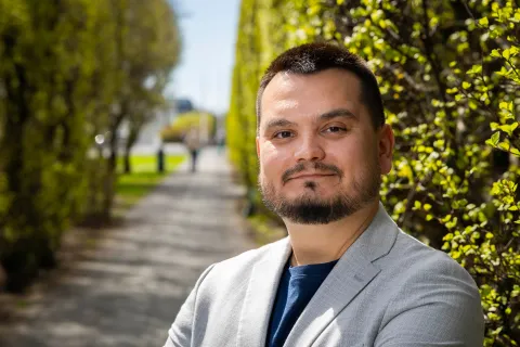Denislav Orlinov, associate professor of physical therapy, at the University of Iceland. 