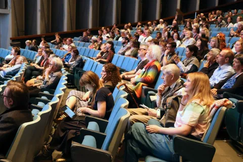 Delegates at the conference Nature(s) in Narrative.